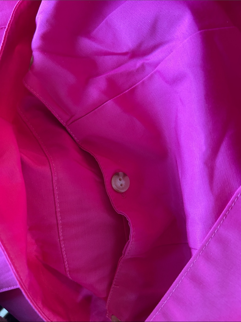 Lauren Ralph Lauren Hot Pink Single-Breasted Hooded Trench Coat - Picture 4 of 9